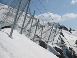 Las mallas de cable para prevención de  avalanchas ELITE ®